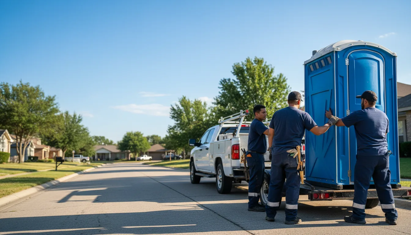 Portable Toilet Rental in Santa Fe, TX near me